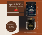 SPECIAL OFFER HERBANIC HIMALAYAN SHILAJIT + HERBANIC DRIED CHERRIES