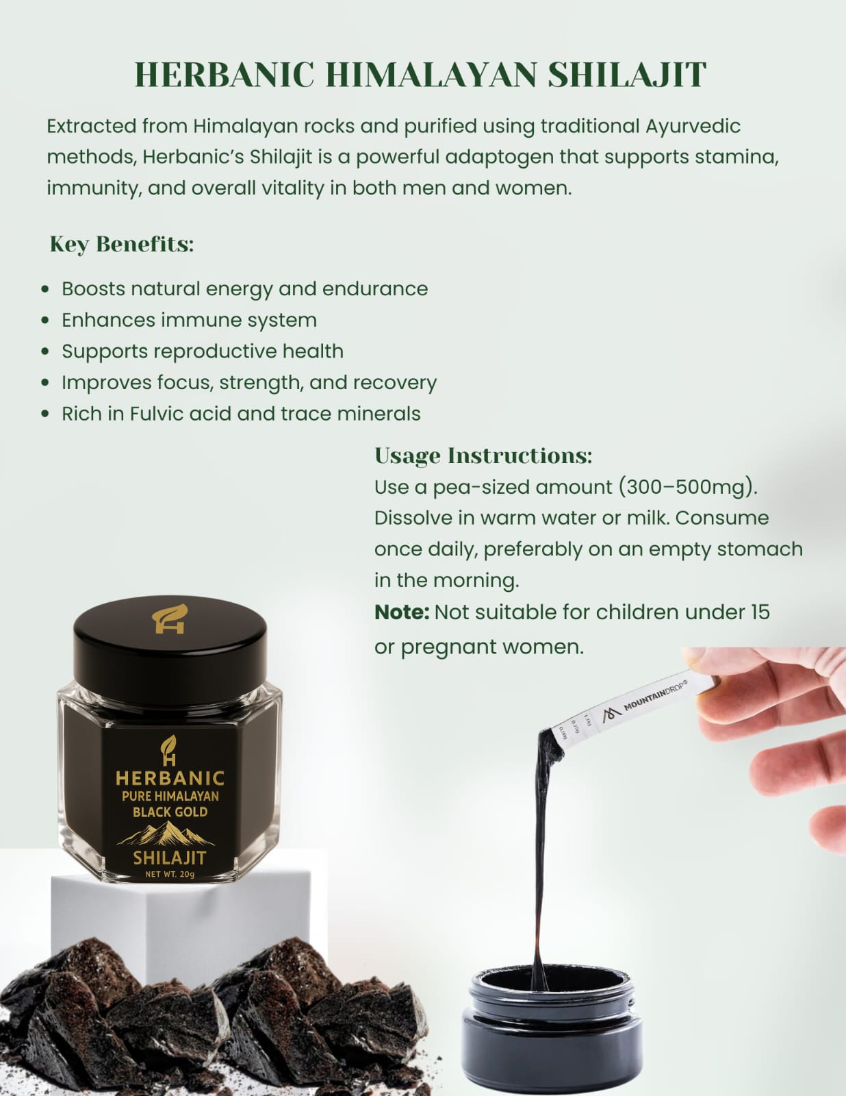 HERBANIC HIMALAYAN SHILAJIT